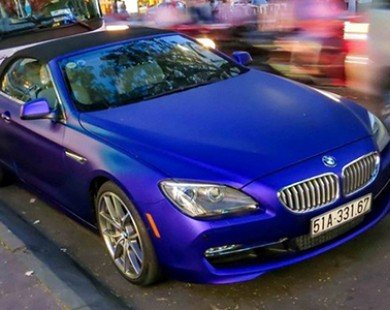 BMW 6-series của thiếu gia Phan Thành đổi màu sơn