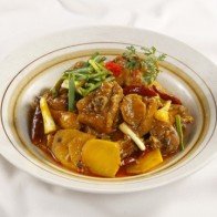 Vịt kho riềng ớt khô