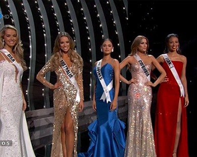 Miss Universe: MC công bố nhầm kết quả