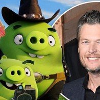 Blake Shelton lồng tiếng cho lợn trong phim ‘Angry Birds’