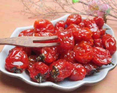 Cách làm mứt cà chua bi dẻo, ngọt, thơm, ngon, đẹp mắt đón Tết