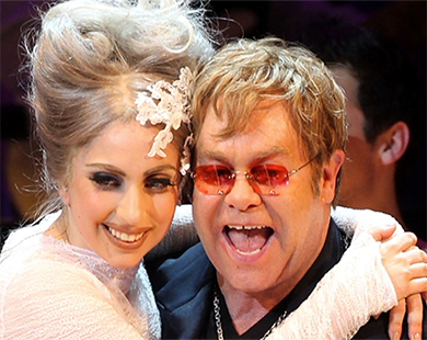 Lady Gaga sẽ hát cùng Elton John trong album mới
