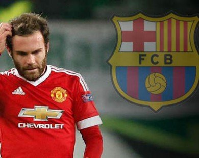 Chuyển nhượng MU: Barca muốn chiêu mộ Mata
