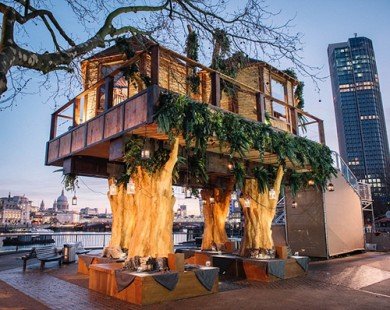 Xuất hiện ngôi nhà cây độc đáo giữa thành phố London