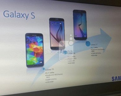 Lộ thông tin cấu hình Samsung Galaxy S7