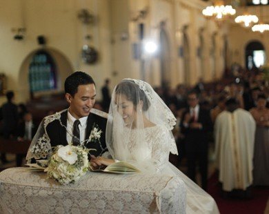 Lộ hình ảnh chưa từng được tiết lộ tại đám cưới của Tăng Thanh Hà