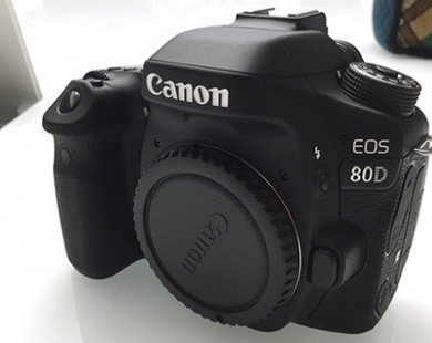 Canon 80D trình làng: Cảm biến 24,2 MP, giá hơn 1.000 USD