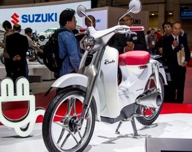 Ngắm trước Honda EV Cub sắp được trưng bày ở Việt Nam