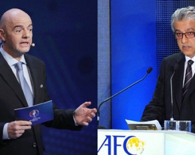 Hôm nay bầu cử chủ tịch FIFA: Người châu Á nắm quyền?