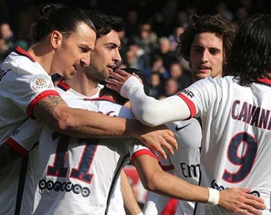 PSG thắng hủy diệt Troyes 9-0 trong ngày đăng quang Ligue 1