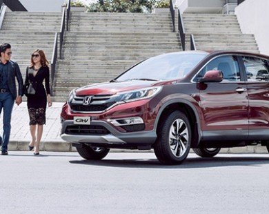 Tháng sau, Honda CR-V 2016 sẽ ra mắt Việt Nam, giá không đổi