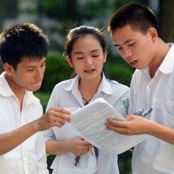 Thí sinh nộp giấy chứng nhận kết quả thi khi trúng tuyển