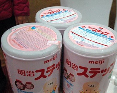 Sữa Meiji bị tố 