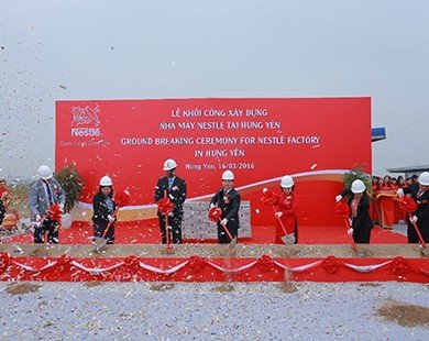 Nestlé đầu tư 70 triệu USD xây nhà máy mới tại Việt Nam