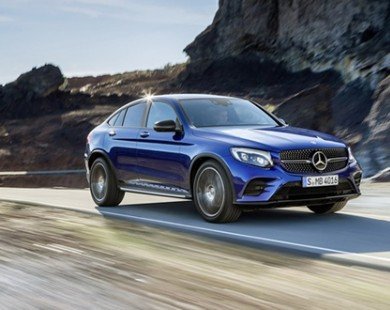 Mercedes-Benz GLC Coupe - Xe crossover vừa 