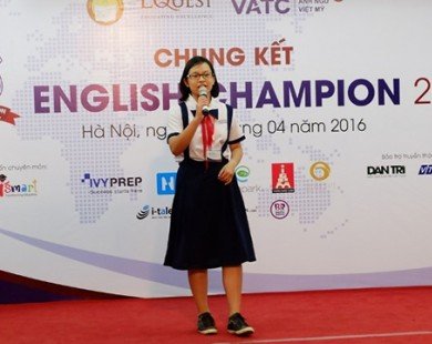 Chung kết English Champion 2016: Thí sinh hào hứng với chủ đề nóng