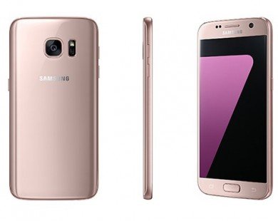 Galaxy S7, S7 edge thêm màu vàng hồng