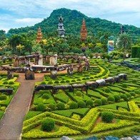 Khu vườn nhiệt đới Nong Nooch ở Pattaya Thái Lan