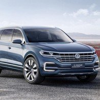 Xem trước SUV cỡ lớn, cao cấp và "ăn" xăng như xe ga của Volkswagen