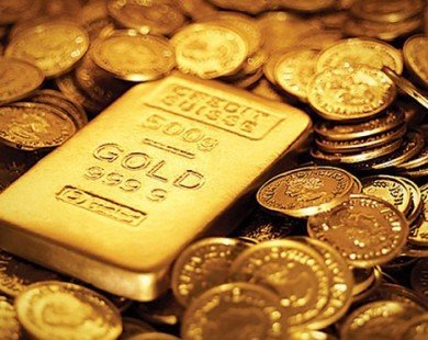 Giá vàng rời xa mức đỉnh trước sức ép của đồng USD mạnh