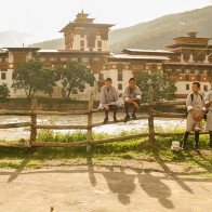 Hình ảnh quốc gia Phật giáo Bhutan thanh bình