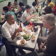 Tổng thống Obama gọi 2 suất bún chả Hà Nội