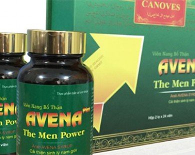 Thu hồi thực phẩm chức năng Avena plus vì chứa chất kích dục