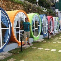 Du lịch Đà Lạt ở phòng ống tròn độc đáo