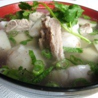 Cách nấu canh xương khoai sọ ăn chẳng biết no