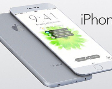 Lộ ảnh iPhone 7 dùng phím Home cảm ứng