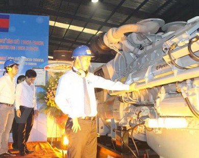 Xuất khẩu hệ thống máy phát điện “khủng” sang Campuchia