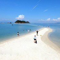 "Phát sốt" với đường trên biển cực kỳ độc đáo ở đảo Điệp Sơn