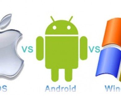 Thị phần Android, iOS và Windows di động giờ ra sao?