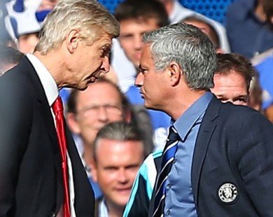 HLV Mourinho chế giễu Wenger trong buổi họp báo ra mắt M.U