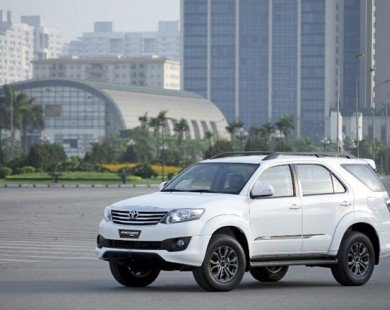 Toyota Việt Nam công bố giá bán mới các mẫu xe sau thuế tiêu thụ