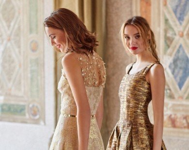 Ngắm mẫu đầm dạ hội mới nhất của Oscar de la Renta
