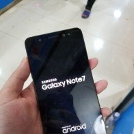 Galaxy Note 7 màn hình phẳng "bằng xương, bằng thịt"