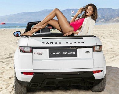 Mê mẩn người đẹp da màu bên Range Rover Evoque