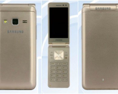 Lộ thêm hình ảnh điện thoại nắp gập Galaxy Folder 2 của Samsung