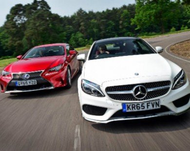 Nên chọn mua Mercedes C-Class Coupe hay Lexus RC?