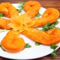 Cách làm tôm chay cúng rằm tháng 7 bằng váng đậu phụ