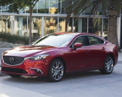 Hút mắt với 2017 Mazda 6 nâng cấp công nghệ kiểm soát véc-tơ
