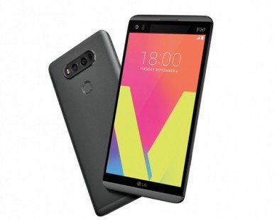 LG V20 chính thức ra mắt, trọng lượng nhẹ, camera kép
