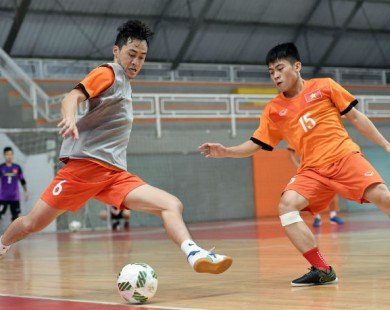 ĐT futsal Việt Nam “luyện chiêu” power-play
