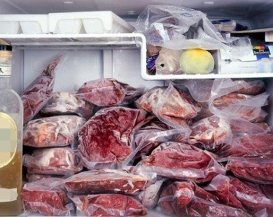 Vì sao chỉ nên để thịt trong ngăn đá tủ lạnh ăn dần trong 7 ngày?
