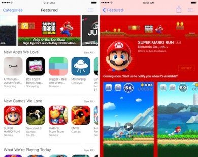 Game Super Mario sẽ có mặt trên cả iOS và Android