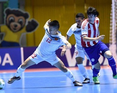 Thua thảm Paraguay, Futsal Việt Nam “hết đường” đi tiếp