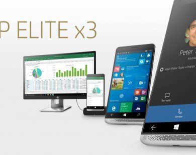 HP Elite x3 sẽ tới tay khách hàng trong tuần này