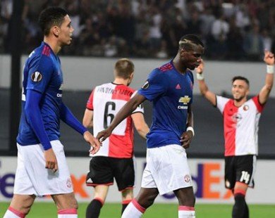 Thua Feyenoord, M.U lập 2 kỷ lục đáng thất vọng
