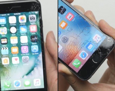 Video: Thả rơi iPhone 7 và iPhone 6s xem 